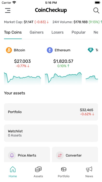 CoinCheckup - Crypto Tracker screenshot-6