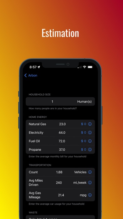Arbon: AR Carbon Footprint Screenshot