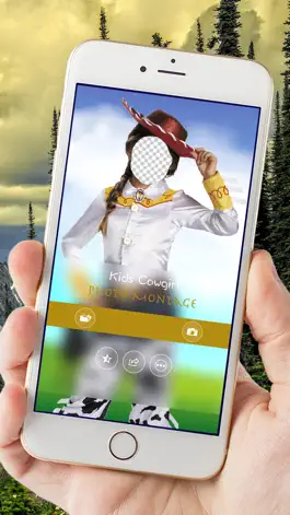 Game screenshot Kids Cowgirl Photo Montage mod apk
