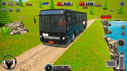 driving offroad bus challenge Screenshot