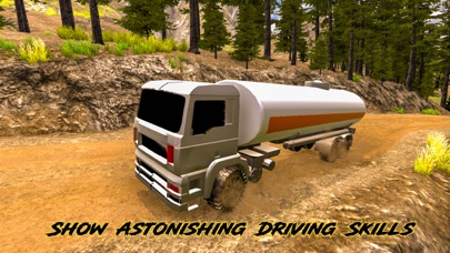 Oil Tanker Offroad Mud truck Screenshot