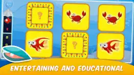 ocean 2 kids learning games 3+ iphone screenshot 2