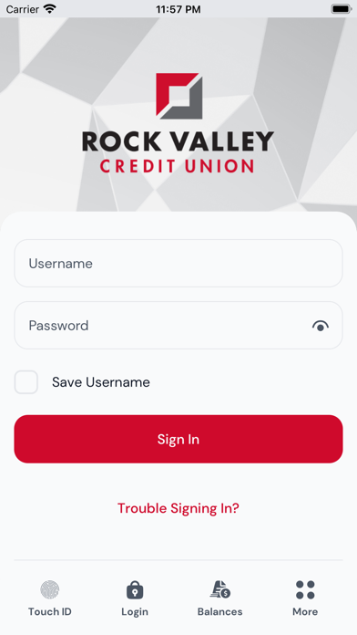 Rock Valley CU Mobile Banking Screenshot