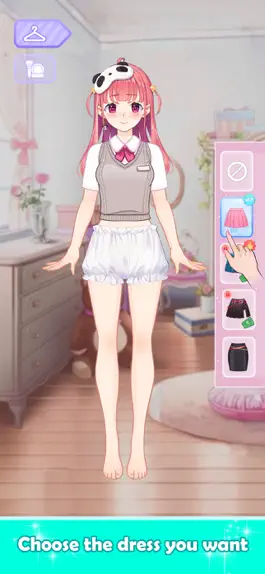 Game screenshot Anime Dress Up: Fashion Game apk