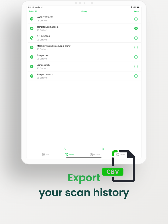 QR and Barcode Reader .