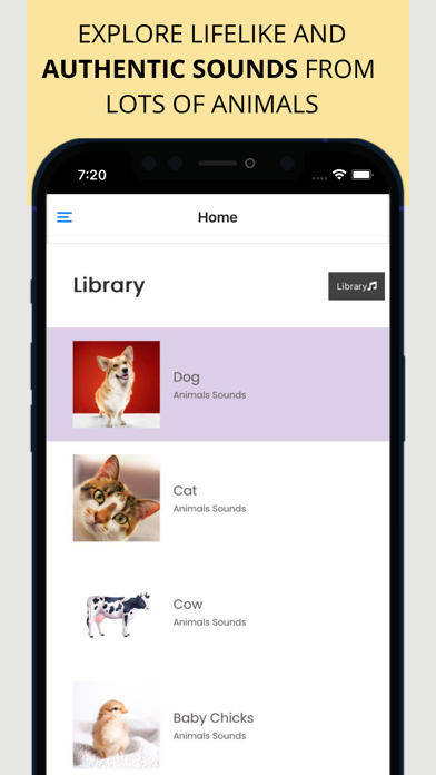 ZooTunes Animal Sounds Screenshot