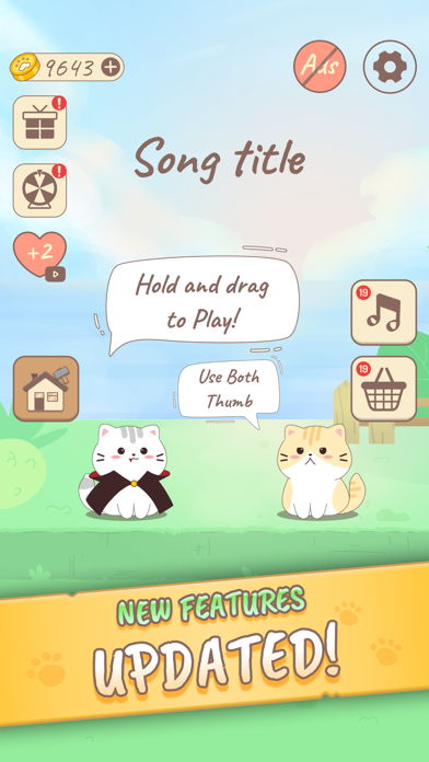 Duet Cats: Dual Osu Music Screenshot