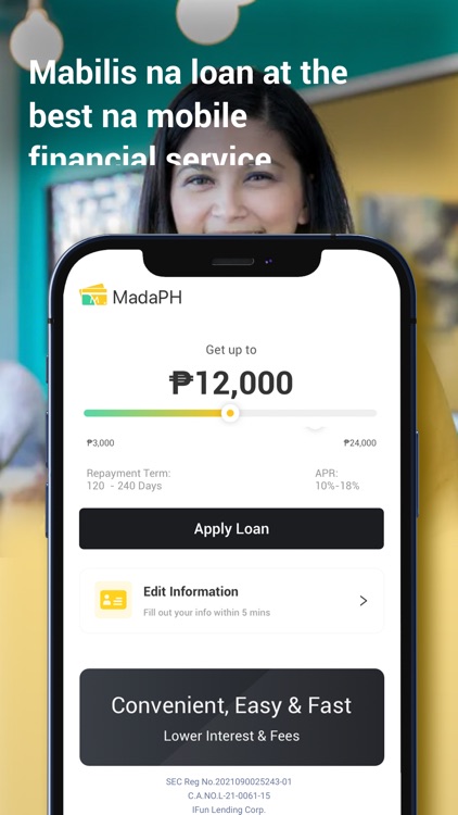 MadaPH-Cash,installment loan