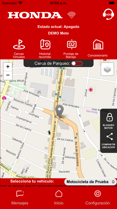 Honda Satelital EC Screenshot