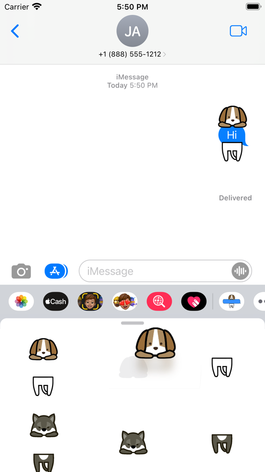 #1. Message hug Animals (iOS) 由: kazuya fujinami