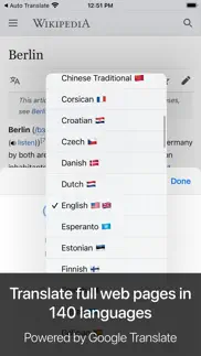 How to cancel & delete auto translate for safari 3