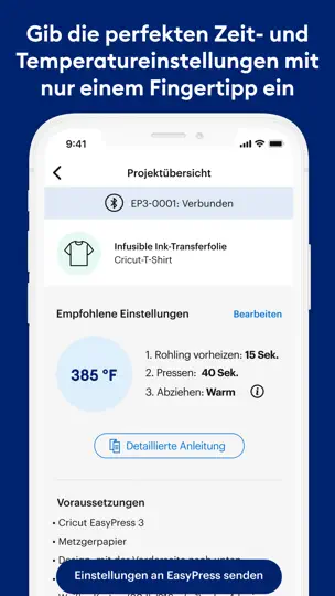 Screenshot von Cricut Heat: DIY Heat Transfer auf dem iPhone 5