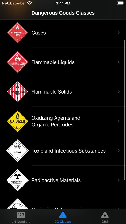 #2. UN Numbers Dangerous Goods PRO (iOS) 由: SOREN FLOBERG THIEL