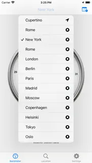 barometer - air pressure iphone screenshot 3