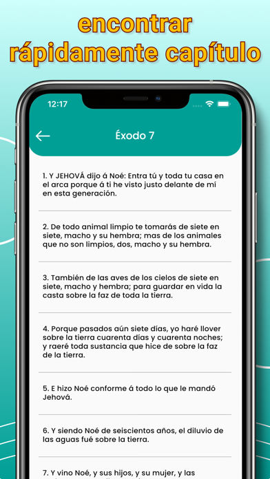 Spanish Audio Bible Screenshot