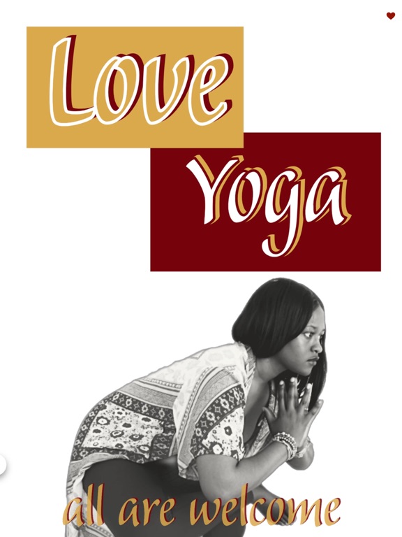 Love Yoga Studio iPad screenshot 1 - Health & Fitness app