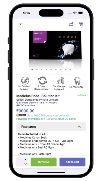 Dentganga -Online Dental Store Screenshot