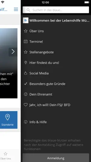 das blaue - LH Münster screenshot 2