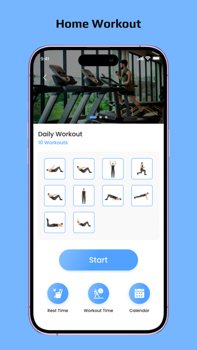 Exercise & Yoga at Home 2025 Screenshot