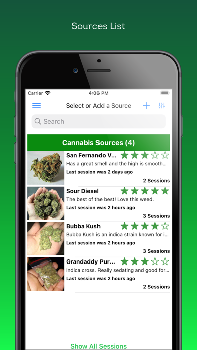 Cannabis Trakker Screenshot