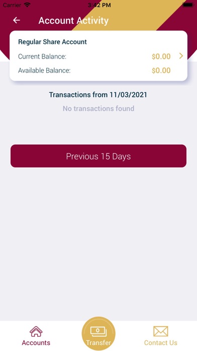 Waco FCU Screenshot