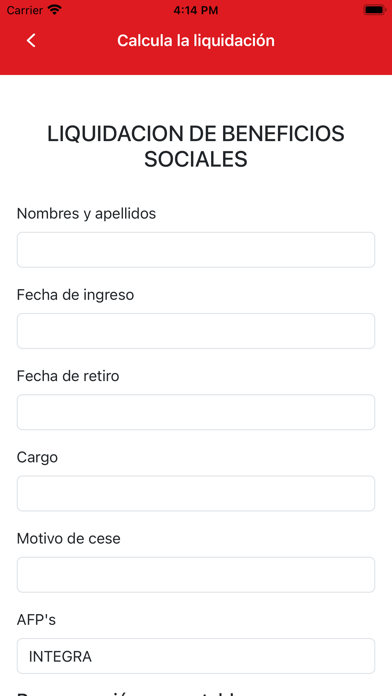 Normativa Laboral Screenshot