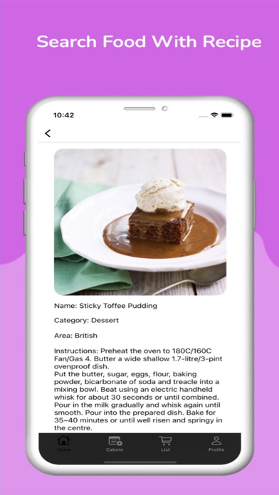 Food Reciper Screenshot