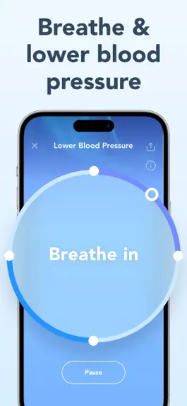 Game screenshot Blood pressure app BreathNow mod apk