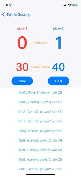 Game screenshot TennisScoringRules hack