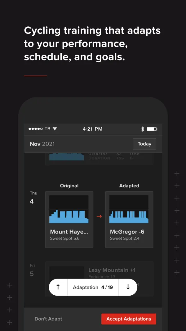 TrainerRoad iPhone App Screenshot 3 – Gesundheit & Fitness