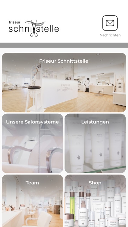 Friseur Schnittstelle