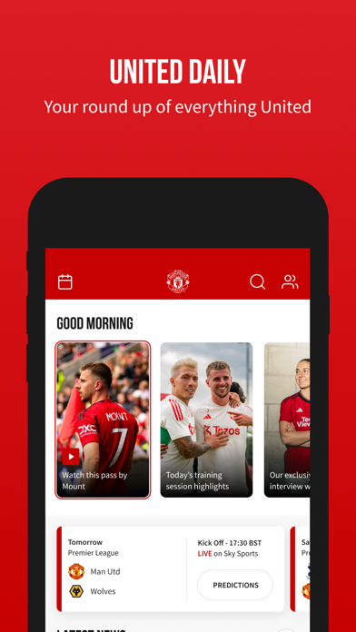 Manchester United Official Appのおすすめ画像4