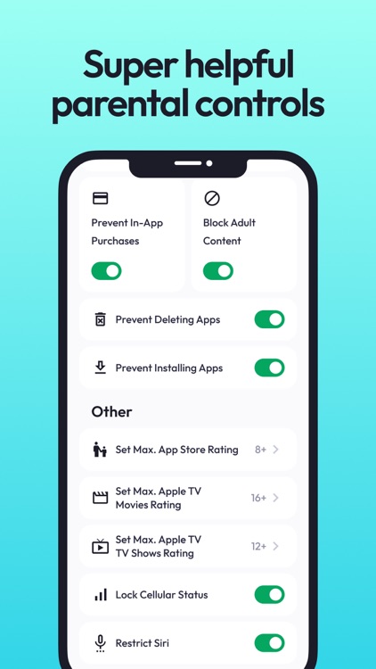 Parental Control - Block Apps