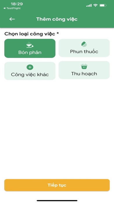 Nông sản 4.0-Nhật ký sản xuất Screenshot