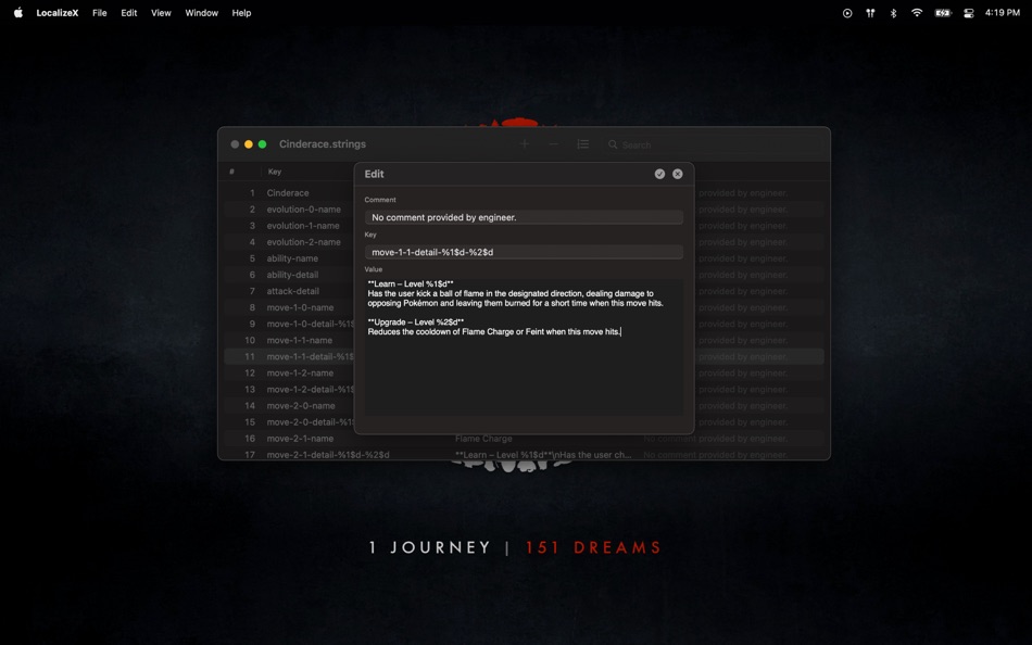 #1. LocalizeX (macOS) 由: Dara Beng