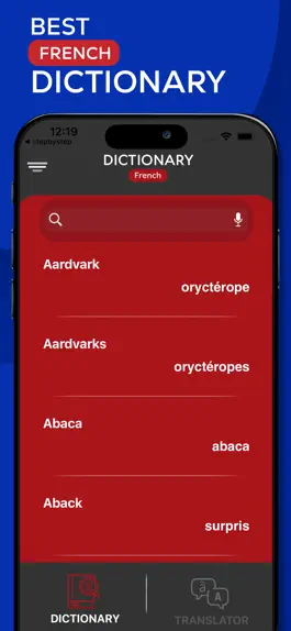 Game screenshot French Dictionary-Vocabulary mod apk