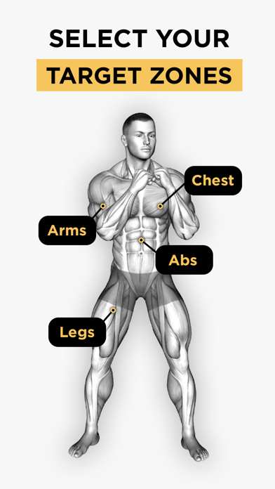 Muscle Gain Gym & Home Workout Screenshot
