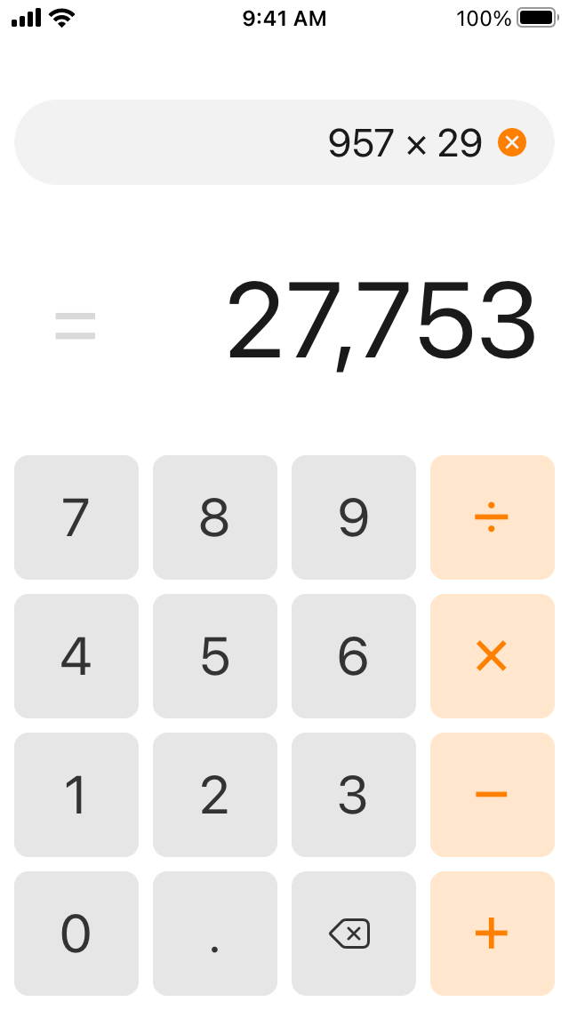Essential Calculator