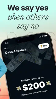 klover - instant cash advance iphone screenshot 2
