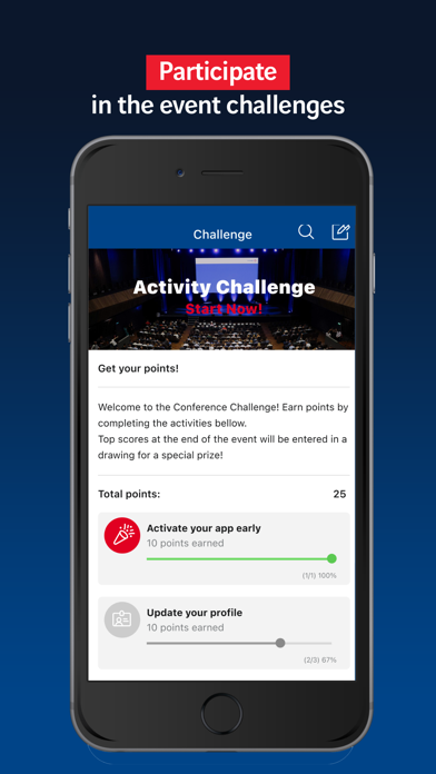 VINCI Events Screenshot
