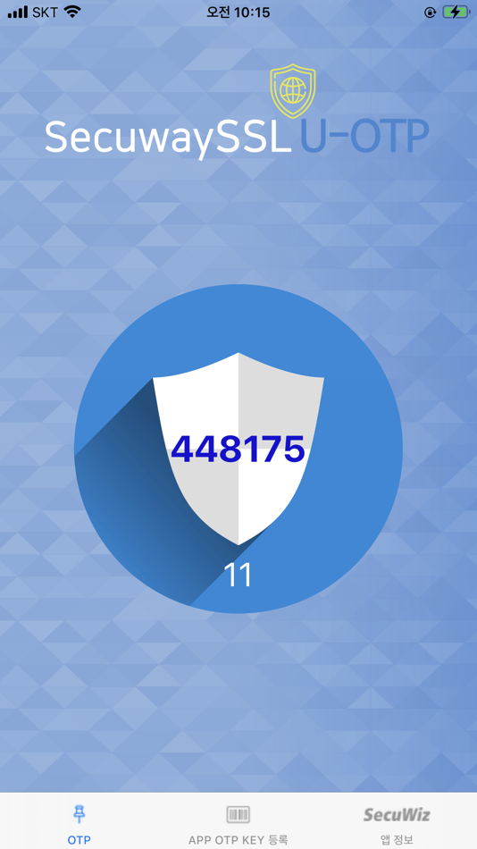 #1. SecuWiz OTP 1.0 (iOS) Podle: Secuwiz, Inc.