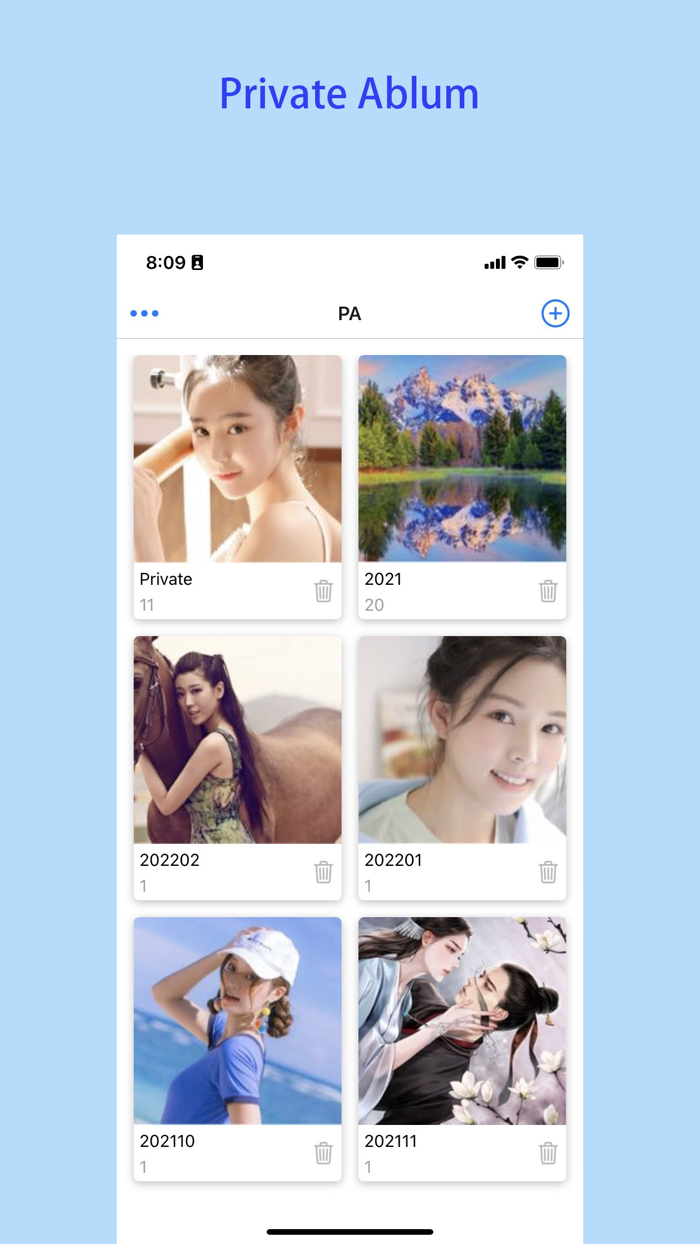 Selfie Private Album