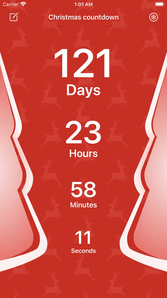 #1. Christmas Countdown and Lists (iOS) 由: Matei Ciurezu