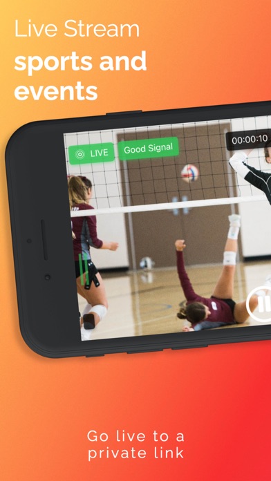 Live Stream Youth Sports Screenshot