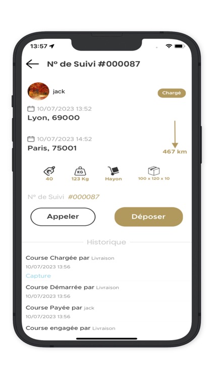 BoxRoad Livreur screenshot-7