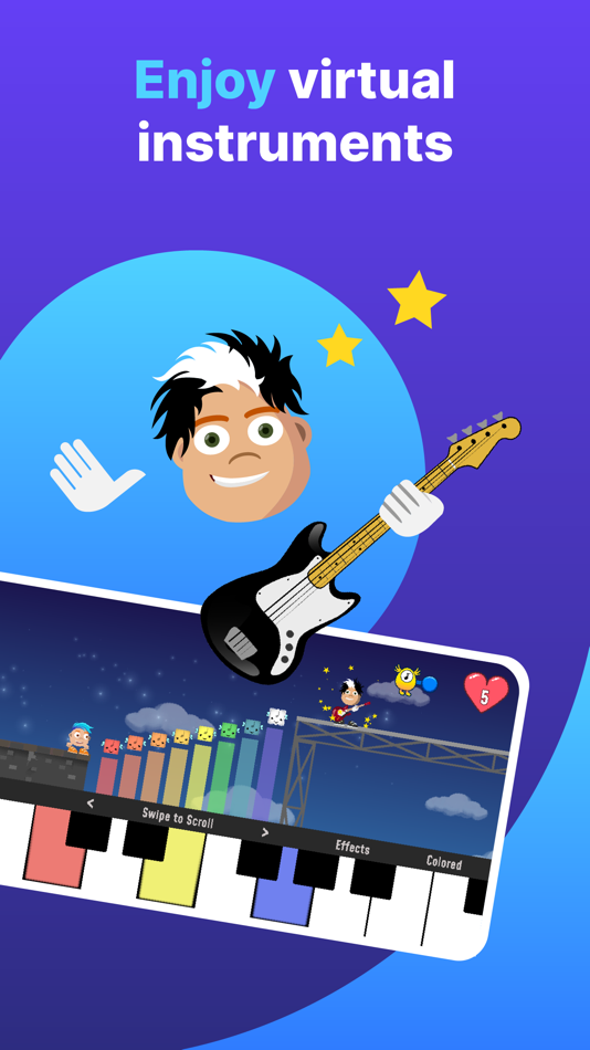 #3. Big Ear - Learn & Make Music! (iOS) 由: Big Ear Games Oy