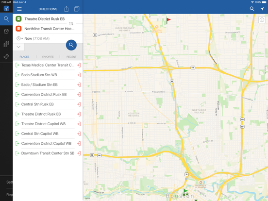 Screenshot #4 pour ezTransit Houston METRO