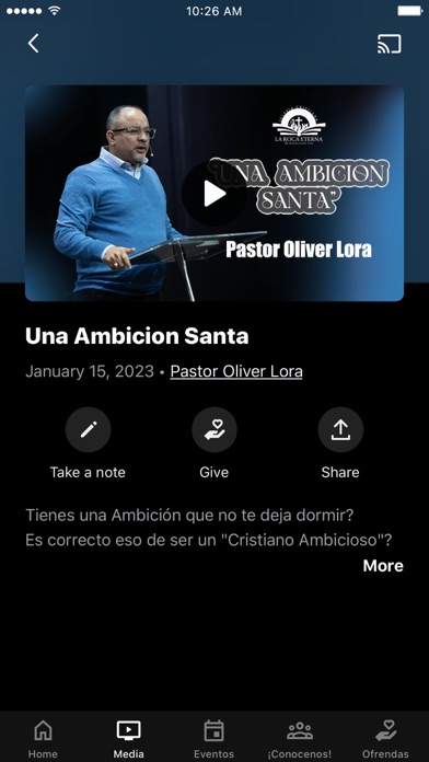Iglesia Roca Eterna Detroit Screenshot