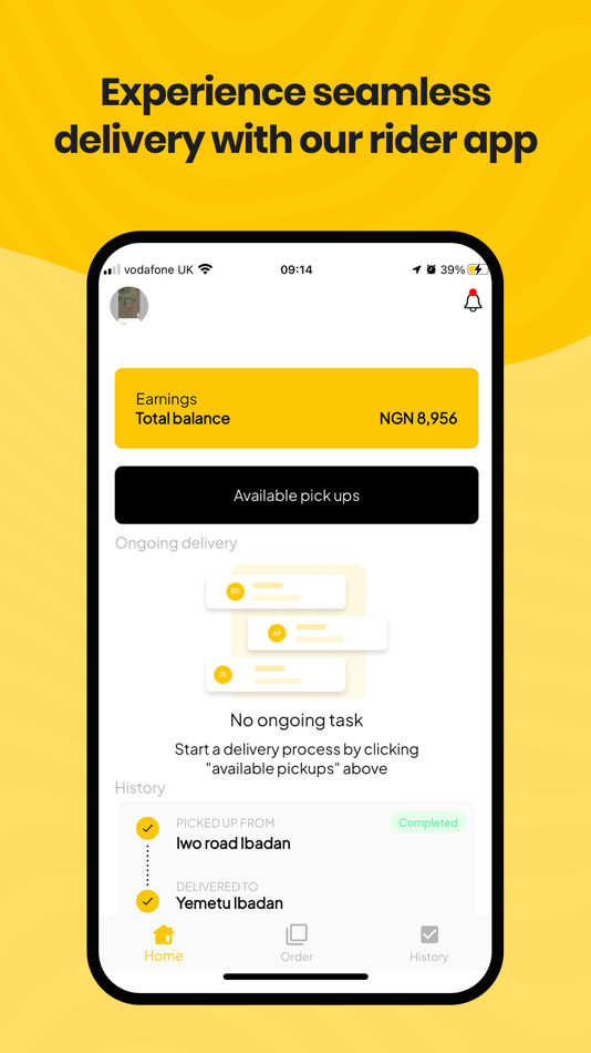 #2. 9jadelivery - Rider (iOS) 由: Crystal Options Ltd