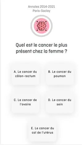 Game screenshot Paris-Saclay Annales apk